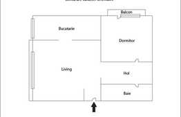 Apartament 2 camere, 54 mp, etaj intermediar, zona strazii Paris