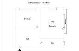 Vanzare apartament 2 camere, 50 mp! Mobilat si utilat! Zona strazii Eroilor!