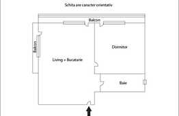 Apartament de vanzare, 2 camere, 53 mp! Zona strazii Eroilor!