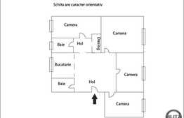 Vanzare apartament cu 4 camere, decomandat, bloc izolat termic, cu garaj