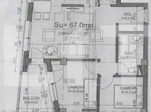 Apartament de vânzare 3 camere Borhanci - 24397AV | BLITZ Cluj-Napoca | Poza1