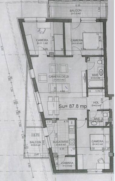 Apartament de vânzare 4 camere Borhanci - 24399AV | BLITZ Cluj-Napoca | Poza1