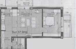 Apartament 2 camere, 57 mp, garaj, imobil nou, zona strazii Romul Ladea