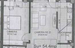 Apartament 2 camere, 54,4 mp, imobil nou, garaj, zona strazii Romul Ladea