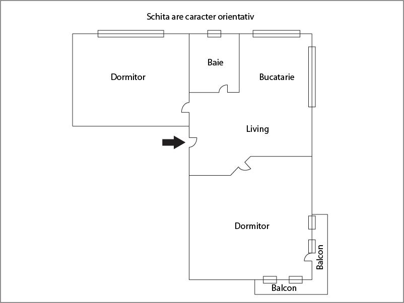 Apartament de vânzare 3 camere Bună Ziua - 24436AV | BLITZ Cluj-Napoca | Poza1