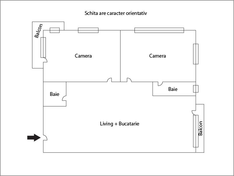 Apartament de vânzare 3 camere Bună Ziua - 24451AV | BLITZ Cluj-Napoca | Poza1