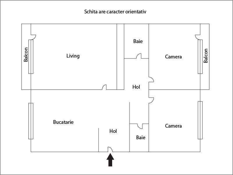 Apartament de vânzare 3 camere Manastur - 24459AV | BLITZ Cluj-Napoca | Poza1