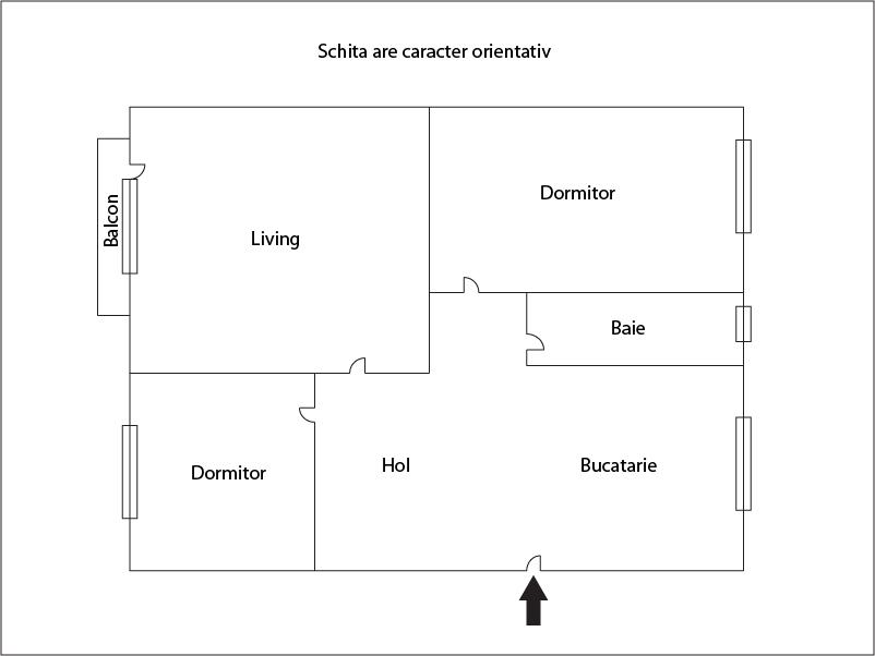 Apartament de vânzare 3 camere Manastur - 24463AV | BLITZ Cluj-Napoca | Poza1