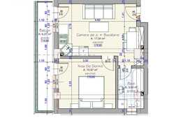 Apartament 2 camere, 31,75 mp, semifinisat, imobil nou, zona Iulius Mall