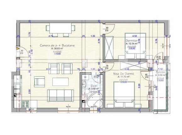 Apartament de vânzare 3 camere Intre Lacuri - 24514AV | BLITZ Cluj-Napoca | Poza1