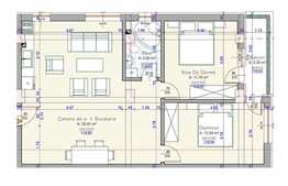 3 camere, 64 mp, etaj intermediar, imobil nou, semifinisat, zona Iulius Mall