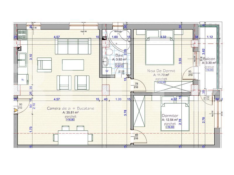 Apartament de vânzare 3 camere Intre Lacuri - 24515AV | BLITZ Cluj-Napoca | Poza2