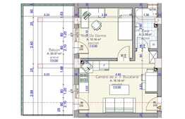 2 camere, 30 mp, imobil nou, semifinisat, etaj intermediar, zona Iulius Mall