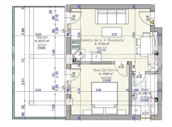 Apartament de vânzare 2 camere Intre Lacuri - 24517AV | BLITZ Cluj-Napoca | Poza1
