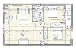 3 camere, 63,97 mp, semifinisat, imobil nou, etaj intermediar, zona Iulius Mall