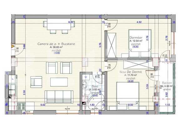 Apartament de vânzare 3 camere Intre Lacuri - 24523AV | BLITZ Cluj-Napoca | Poza1