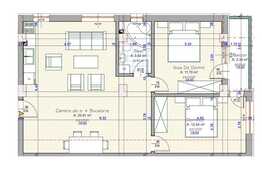 3 camere, 63,97 mp, etaj intermediar, imobil nou, semifinisat, zona Iulius Mall