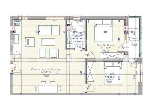 Apartament de vânzare 3 camere Intre Lacuri - 24524AV | BLITZ Cluj-Napoca | Poza1