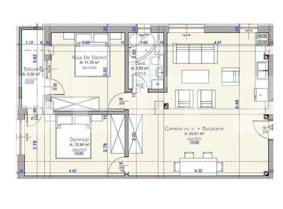 Apartament de vânzare 3 camere Intre Lacuri - 24525AV | BLITZ Cluj-Napoca | Poza1