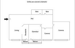 4 camere, 94 mp, decomandat, parcare, boxa la subsol, zona strazii Parang