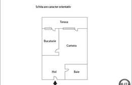 Apartament cu 1 camera de vanzare, 32 mp, complet mobilat