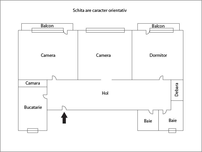 Apartament de vânzare 3 camere Marasti - 24586AV | BLITZ Cluj-Napoca | Poza1