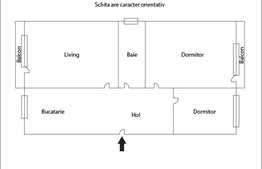 Apartament 3 camere, decomandat, 63 mp! Mobilat si utilat! Zona Lidil!