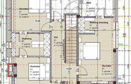 Casa individuala, 161 mp utili, 400 mp teren, semifinisata, zona linistita!
