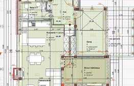 Casa individuala, 161 mp utili, 400 mp teren, semifinisata, zona linistita!