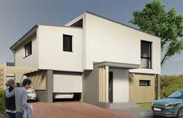 Casa individuala, 161 mp utili, 400 mp teren, semifinisata, zona linistita!