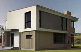 Casa individuala, 161 mp utili, 400 mp teren, semifinisata, zona linistita!