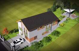 Casa individuala 205 mp utili, teren 545 mp, zona rezidentiala linistita!