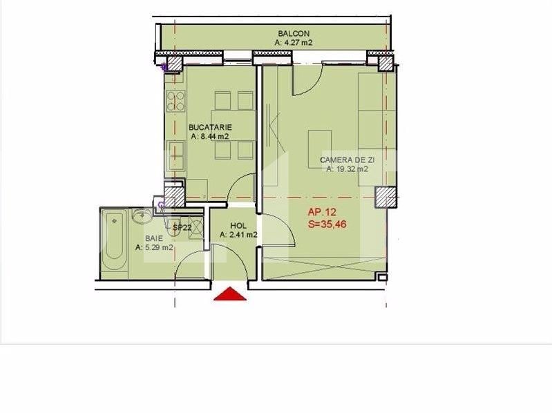 Garsonieră de vânzare Gheorgheni - 24674AV | BLITZ Cluj-Napoca | Poza6