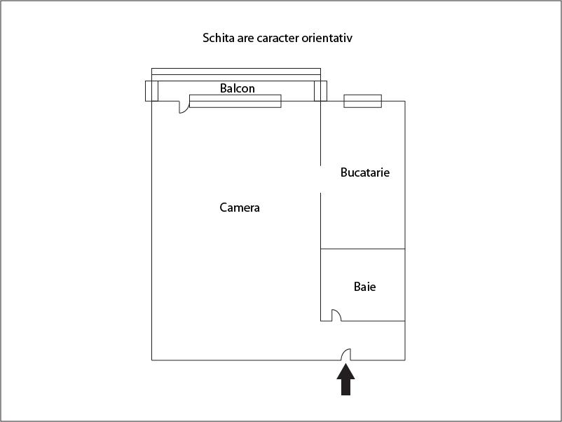Garsonieră de vânzare Marasti - 24713AV | BLITZ Cluj-Napoca | Poza1