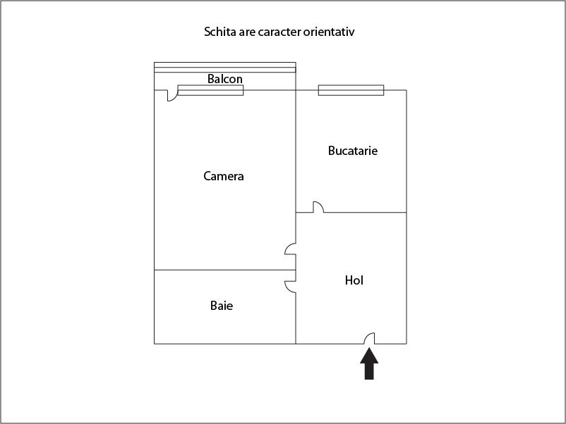 Garsonieră de vânzare Manastur - 24736AV | BLITZ Cluj-Napoca | Poza1