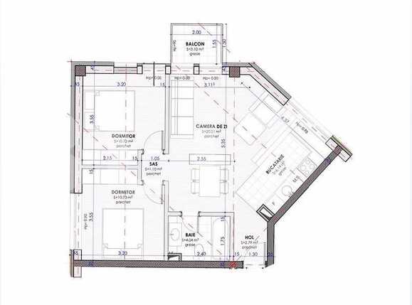 Apartament de vânzare 3 camere Bună Ziua - 24740AV | BLITZ Cluj-Napoca | Poza1