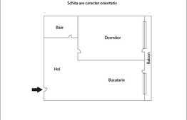 Garsoniera de vanzare 31 mp! Mobilata si utilata!