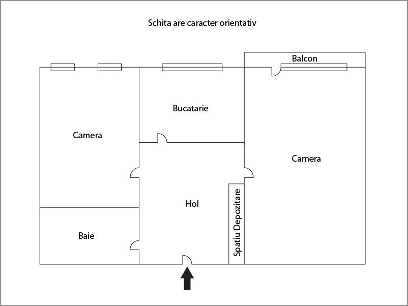 Apartament de vânzare 2 camere Gheorgheni - 24821AV | BLITZ Cluj-Napoca | Poza1