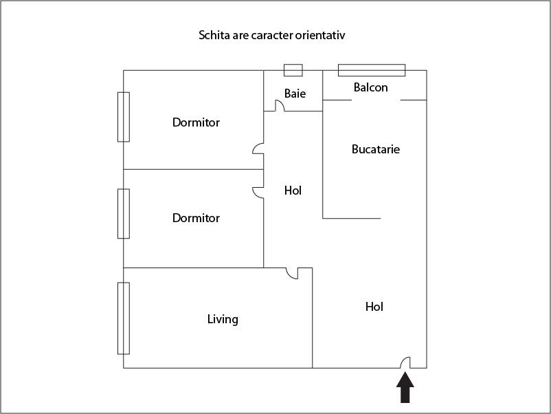 Apartament de vânzare 3 camere Manastur - 24826AV | BLITZ Cluj-Napoca | Poza1