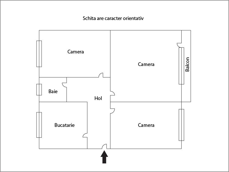 Apartament de vânzare 3 camere Gheorgheni - 24828AV | BLITZ Cluj-Napoca | Poza1