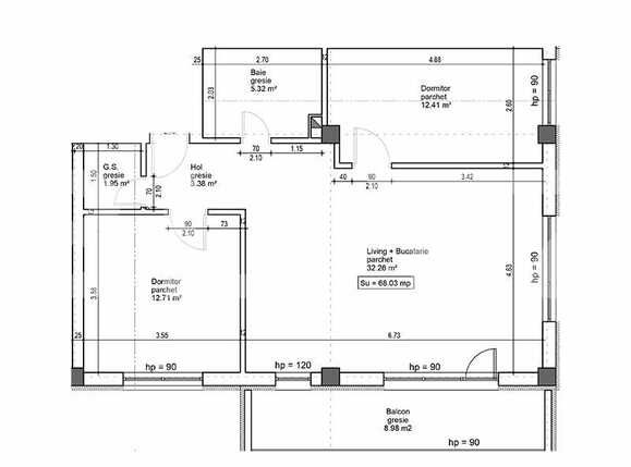 Apartament de vânzare 3 camere Floreşti - 24859AV | BLITZ Cluj-Napoca | Poza1