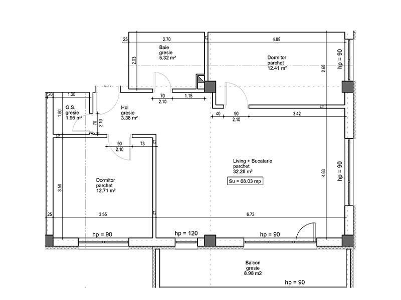 Apartament de vânzare 3 camere Floreşti - 24859AV | BLITZ Cluj-Napoca | Poza1