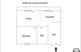 Apartament cu 2 camere,  52 mp, situat in zona strazii Eroilor