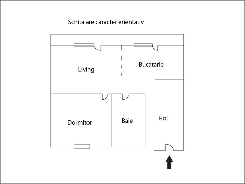 Apartament de vânzare 2 camere Floreşti - 2486AV | BLITZ Cluj-Napoca | Poza1
