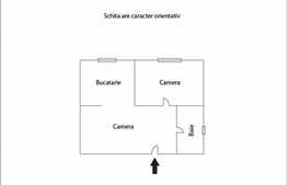 Vanzare apartament 2 camere, 59,5 mp, complet mobilat, zona strazii Calea Turzii