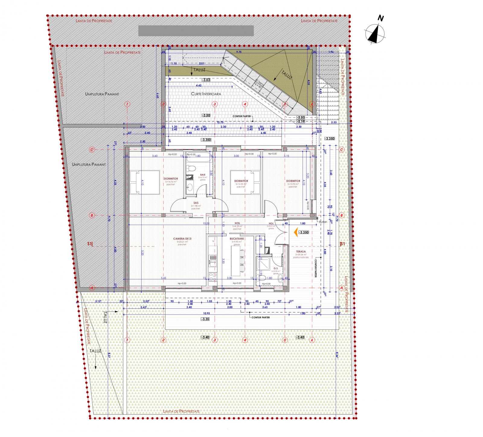 Apartament de vânzare 3 camere Dambul Rotund - 24893AV | BLITZ Cluj-Napoca | Poza1