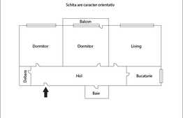 De vanzare apartament 3 camere, 75 mp! Mobilat si utilat! Zona strazii Cetatii!
