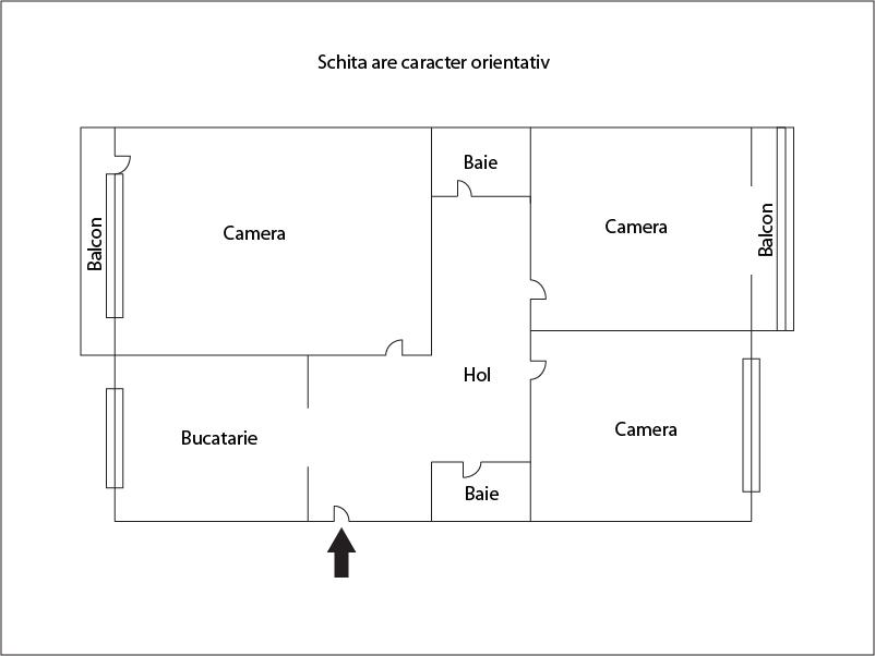Apartament de vânzare 3 camere Marasti - 24934AV | BLITZ Cluj-Napoca | Poza1