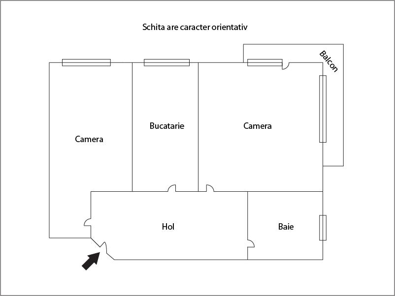 Apartament de vânzare 2 camere Floreşti - 24950AV | BLITZ Cluj-Napoca | Poza1