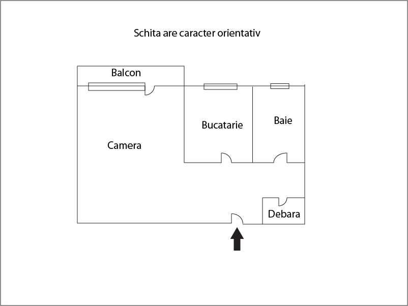 Garsonieră de vânzare Floreşti - 2496AV | BLITZ Cluj-Napoca | Poza1